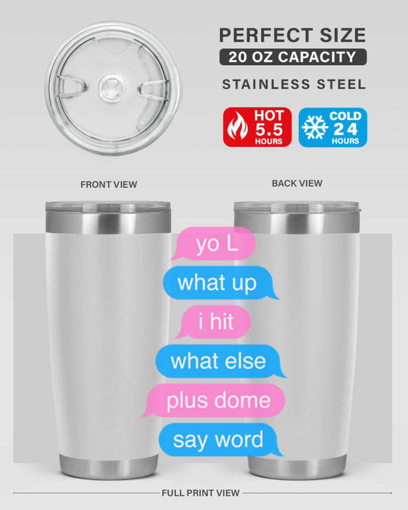 text conversation camron 23#- black words phrases- Cotton Tank