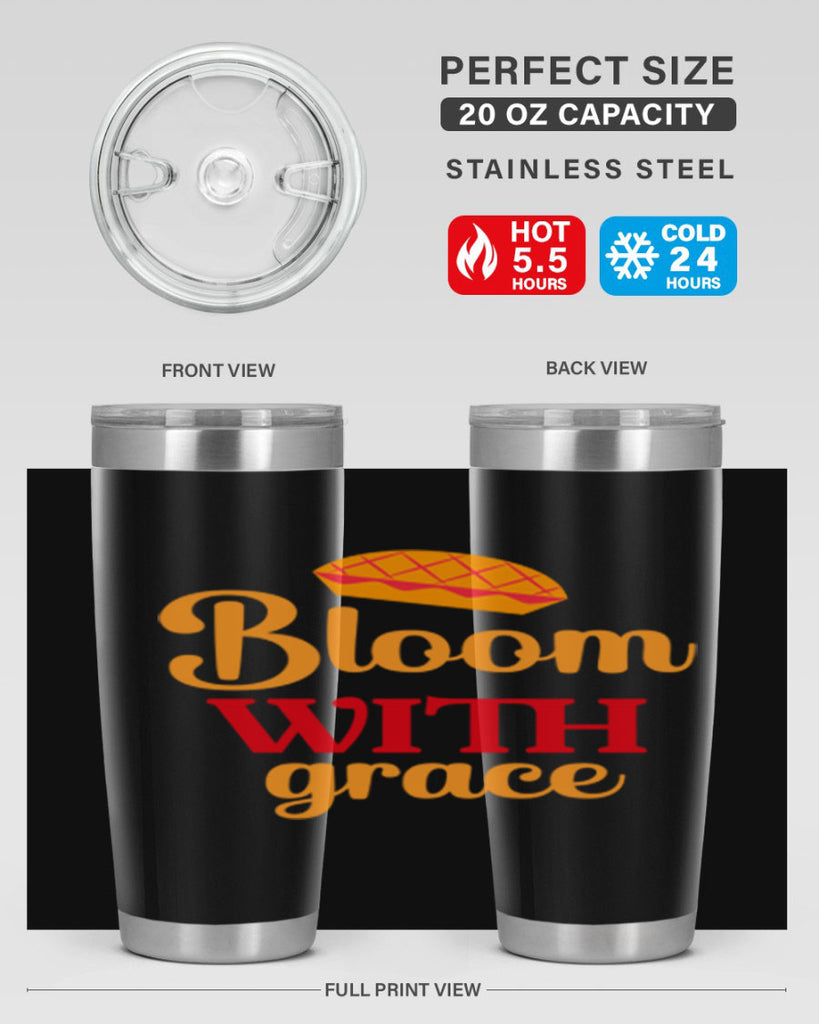Bloom with grace 81#- spring- Tumbler