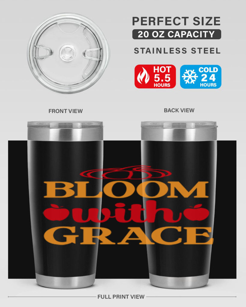 Bloom with grace 82#- spring- Tumbler