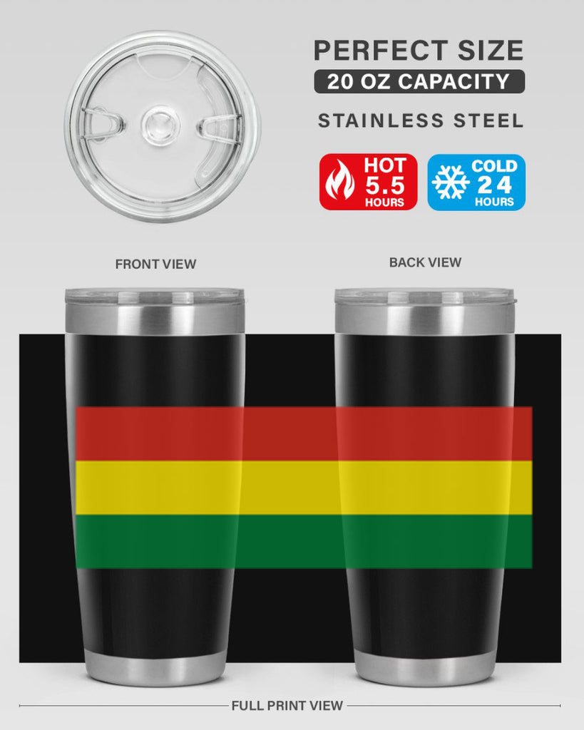 Bolivia 177#- world flags- Tumbler