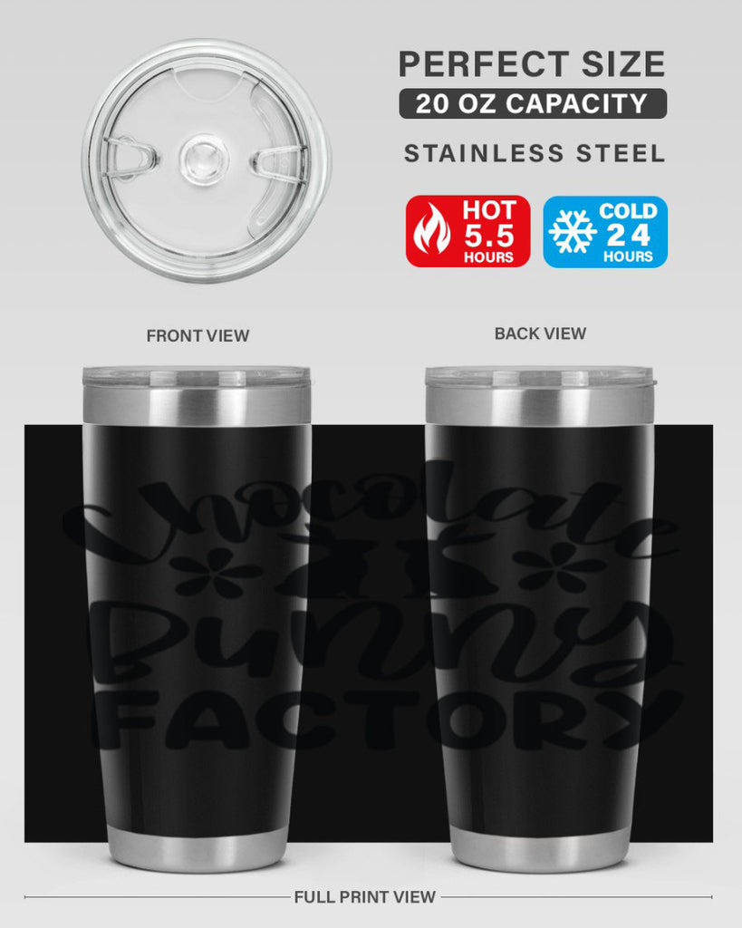 Chocolate bunny factory  110#- spring- Tumbler