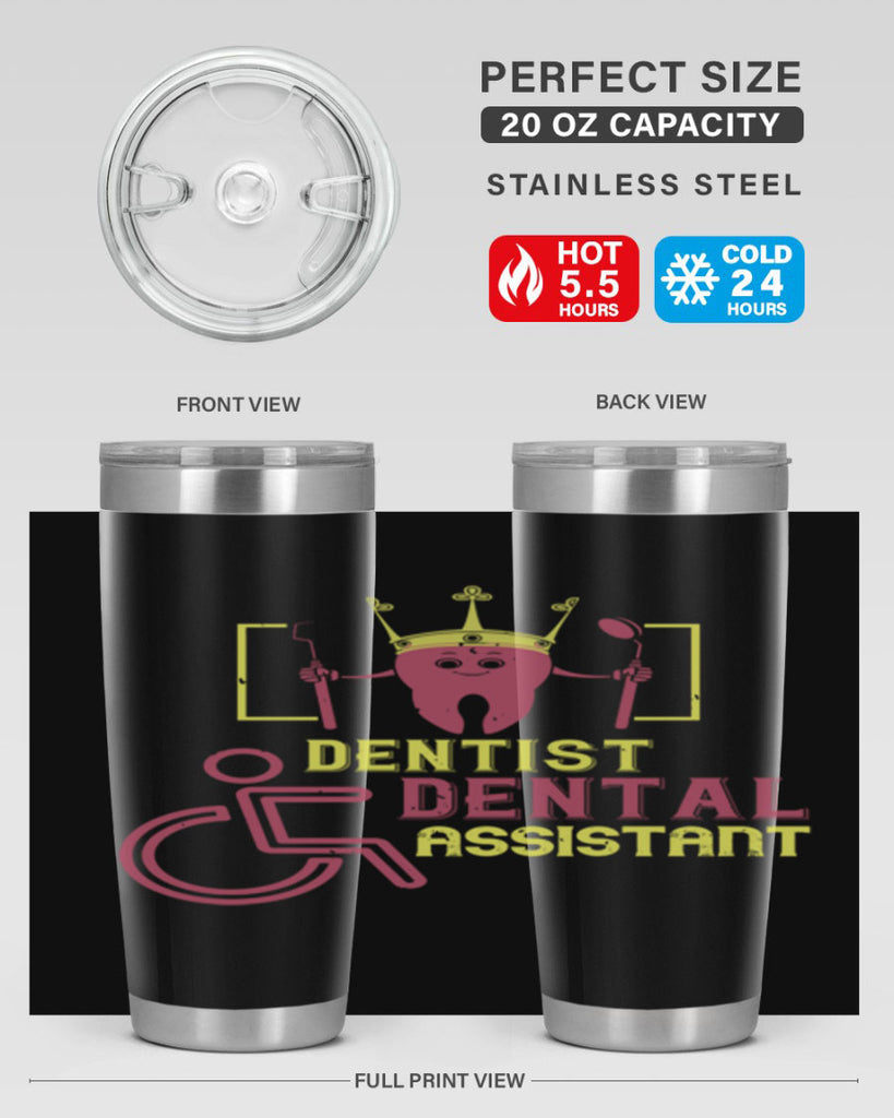 Dentist dental assistant Style 47#- dentist- tumbler