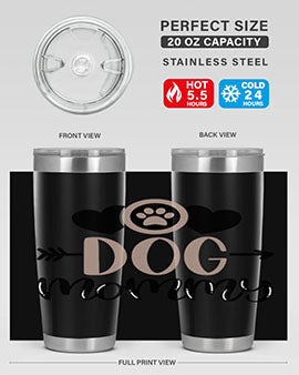 Dog Mommy Style 25#- dog- Tumbler