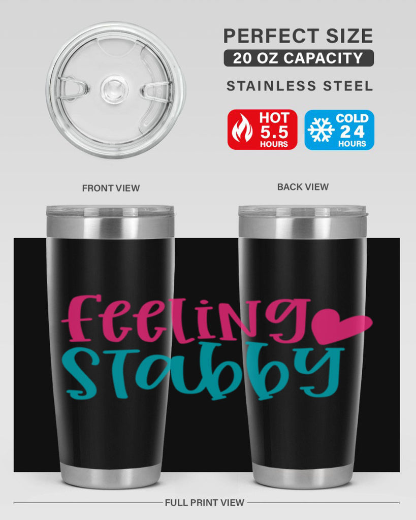 Feeling Stabby Nurse Style Style 192#- nurse- tumbler