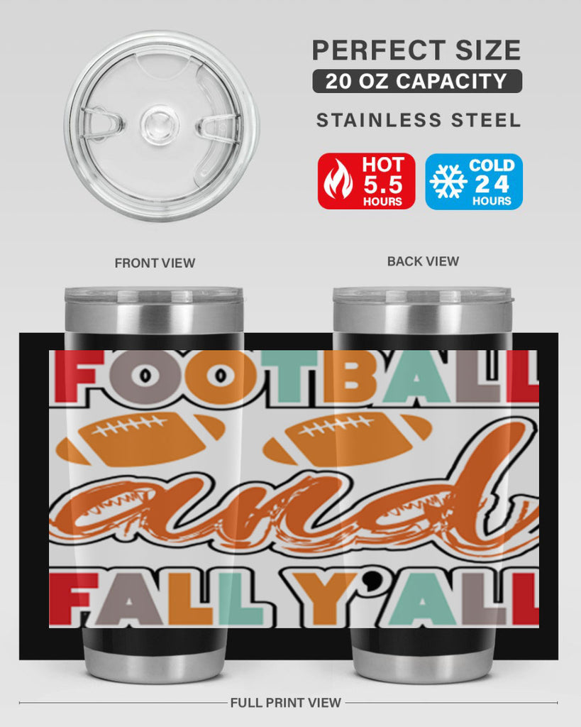 FootballandFallYall 186#- fall- Tumbler