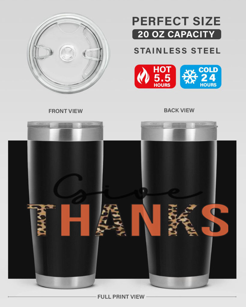 Give thanks 194#- fall- Tumbler