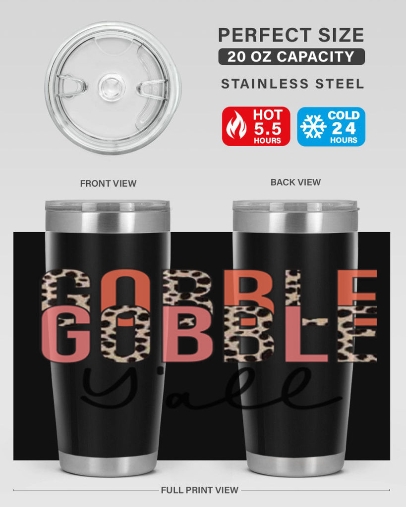 Gobble gobble yall 200#- fall- Tumbler