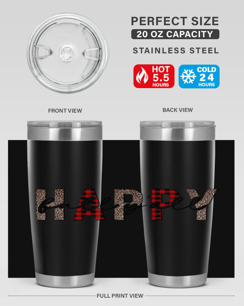 Happy Fall Y all 228#- fall- Tumbler