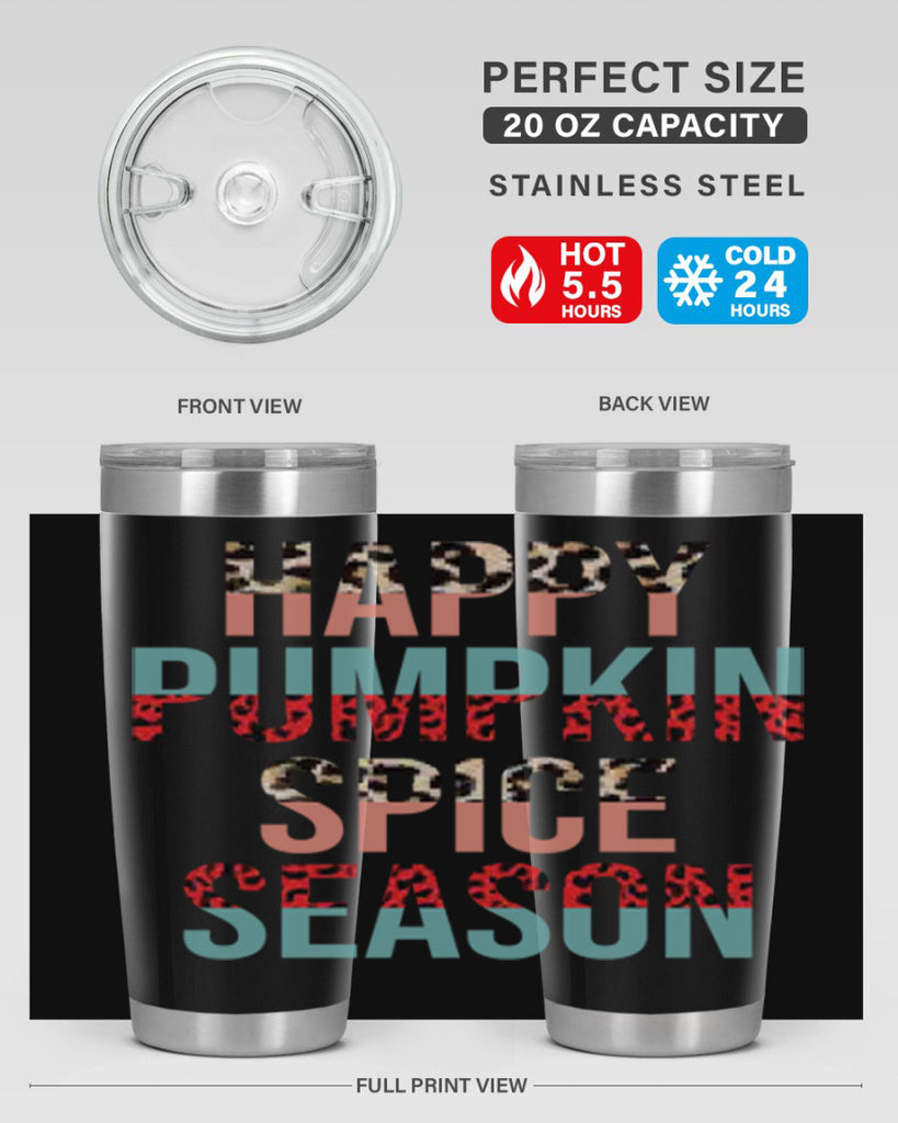 Happy pumpkin spice season 242#- fall- Tumbler