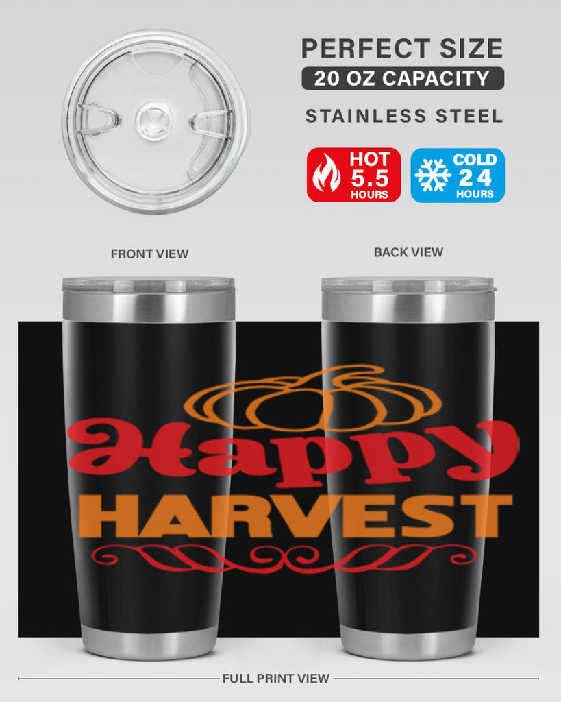HappyHarvest 256#- fall- Tumbler