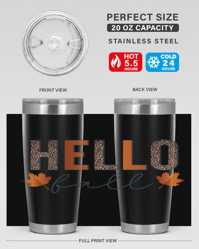 Hello Fall 272#- fall- Tumbler