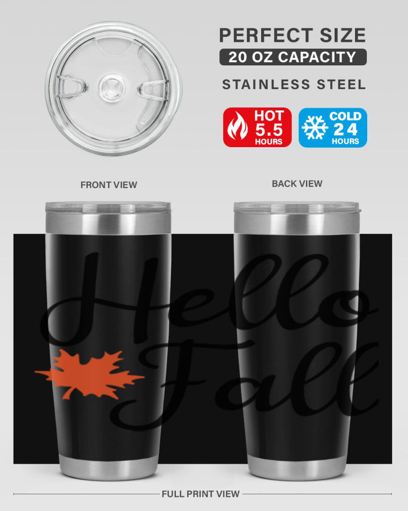 Hello Fall 274#- fall- Tumbler