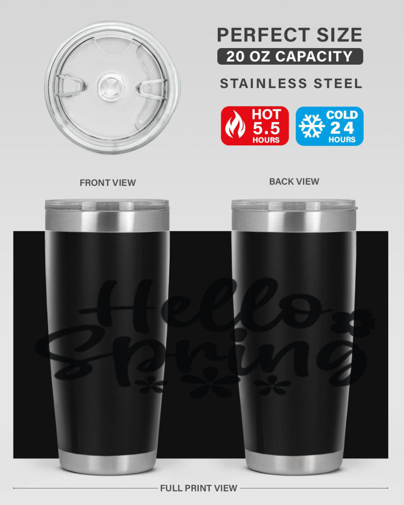 Hello spring  design 232#- spring- Tumbler