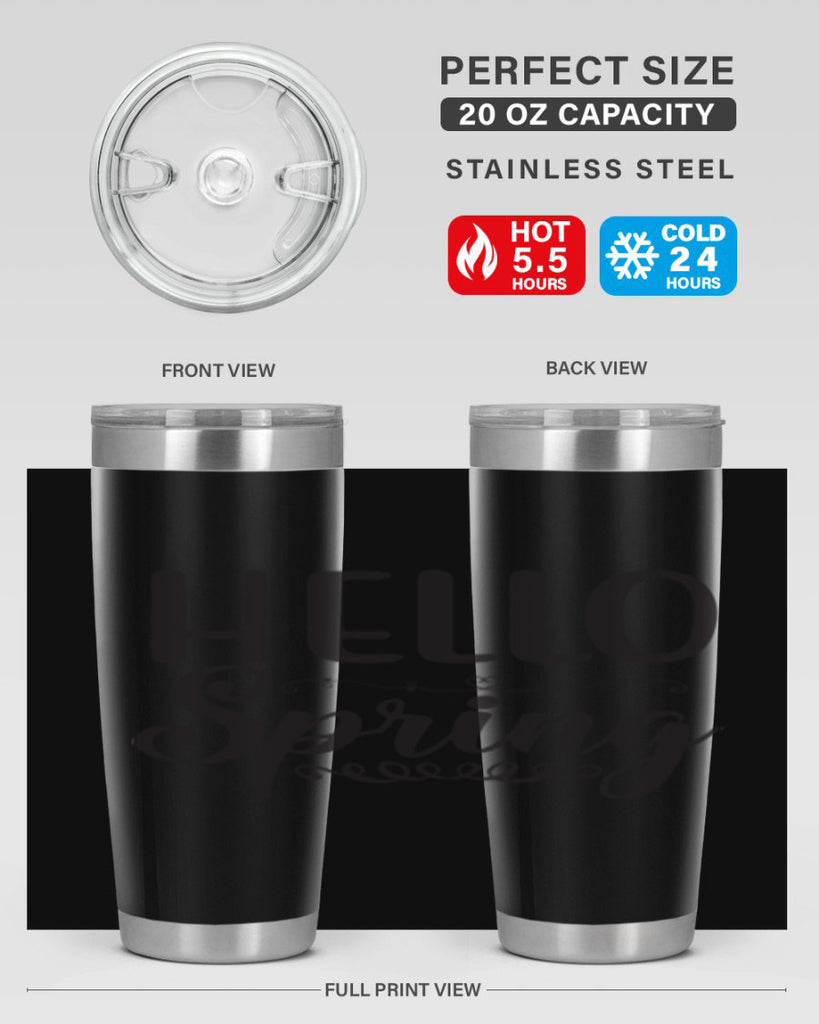 Hello spring 185#- spring- Tumbler