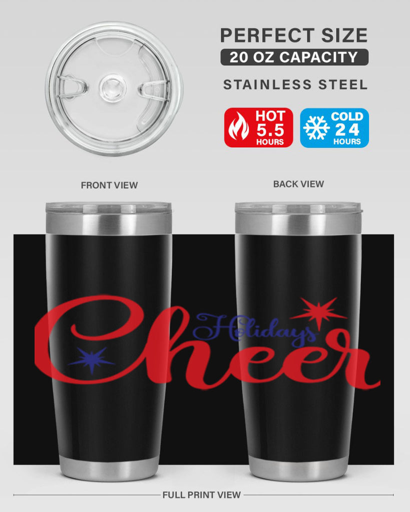 Holidays Cheer 191#- winter- Tumbler