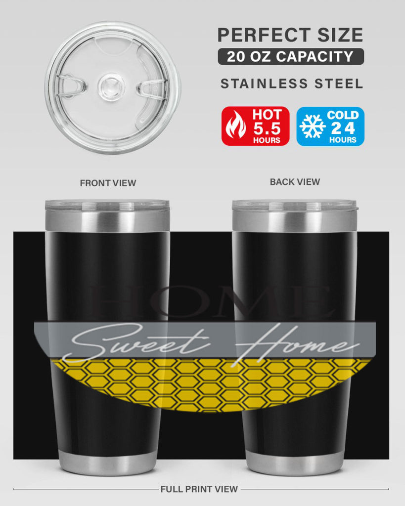 Home Sweet Home Hive lines246#- spring- Tumbler