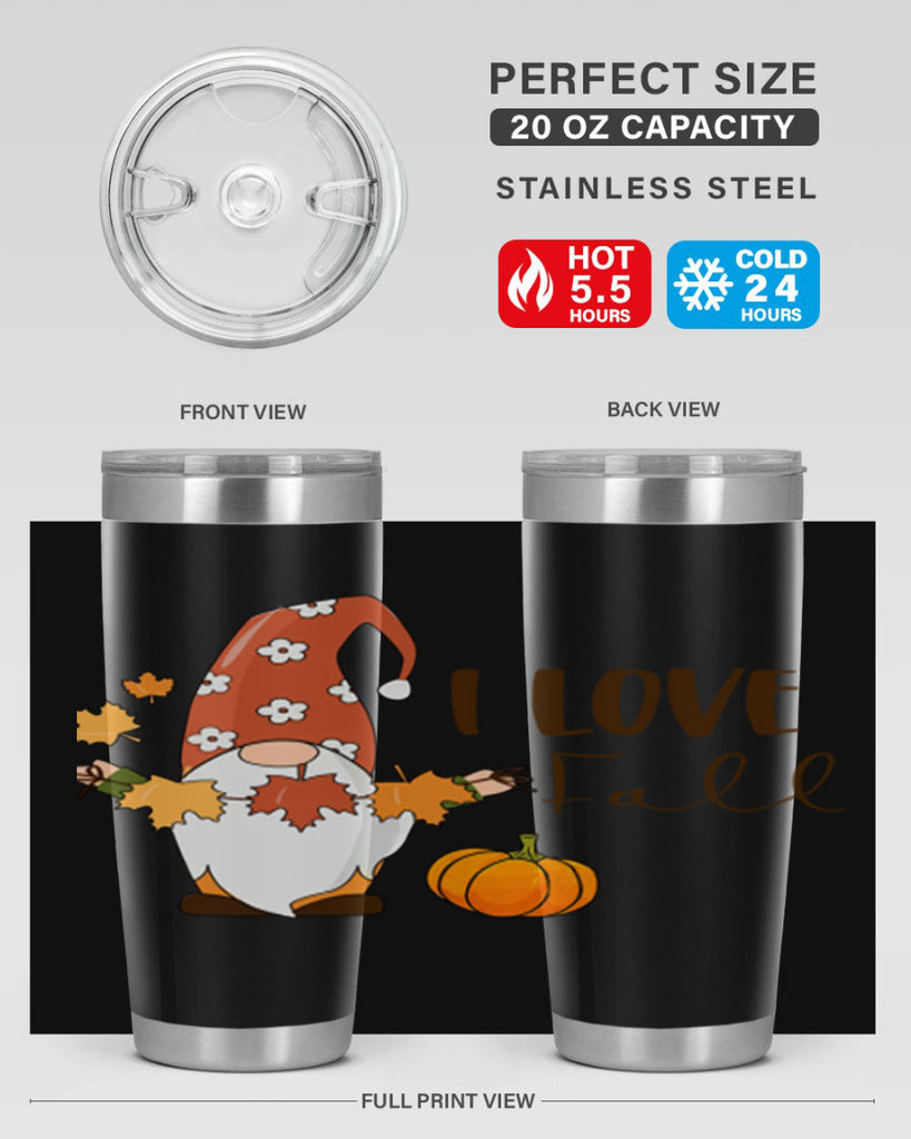 ILoveFallGnome 344#- fall- Tumbler