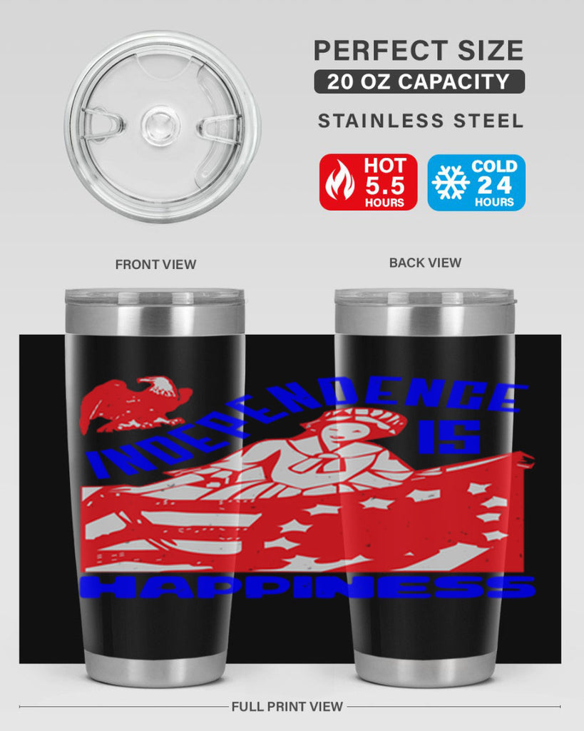 Independence is Style 26#- Fourt Of July- Tumbler