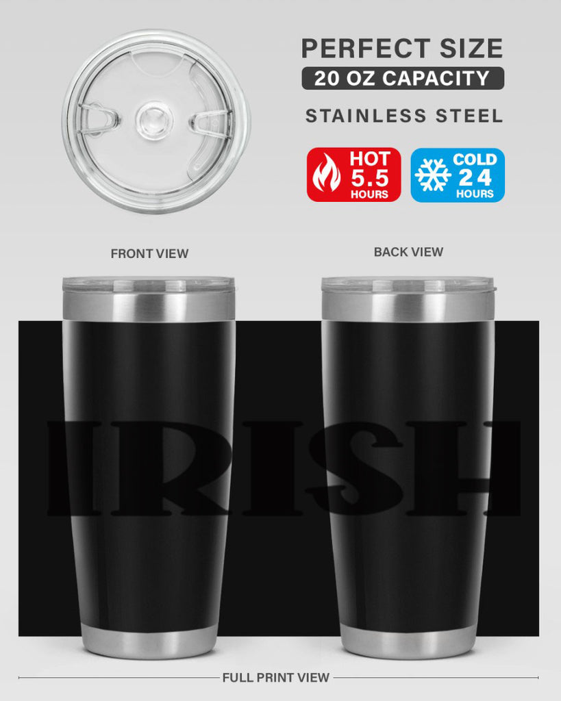 Irish Style 77#- St Patricks Day- Tumbler