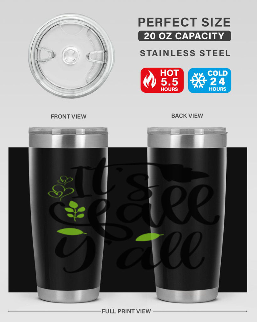It s Fall Y all 366#- fall- Tumbler