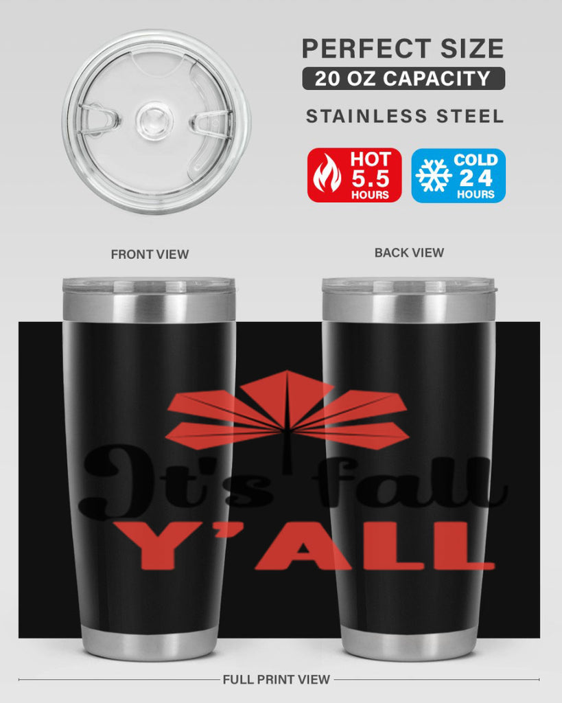 Its fall yall 373#- fall- Tumbler