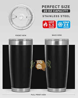 Owl of Athena Long Sleeve A TurtleRabbit 14#- owl- Tumblers