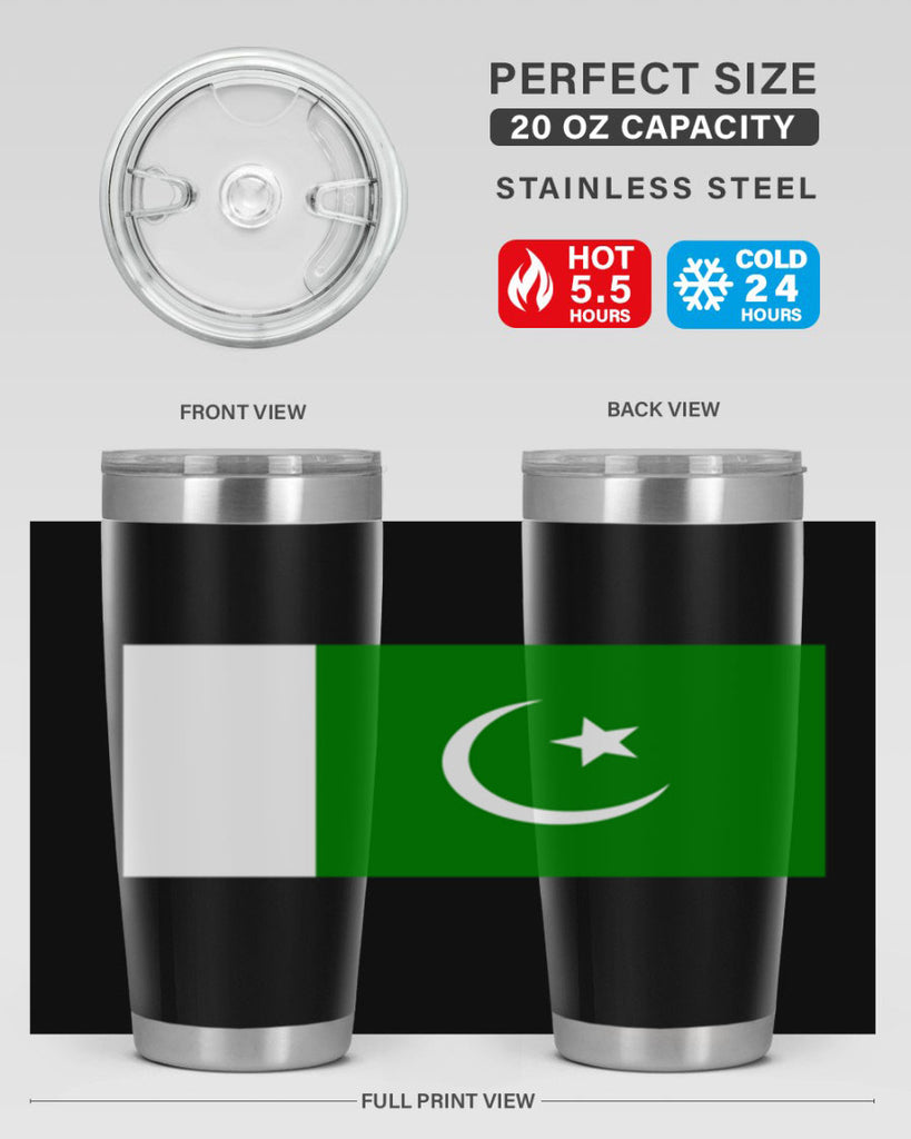 Pakistan 66#- world flags- Tumbler