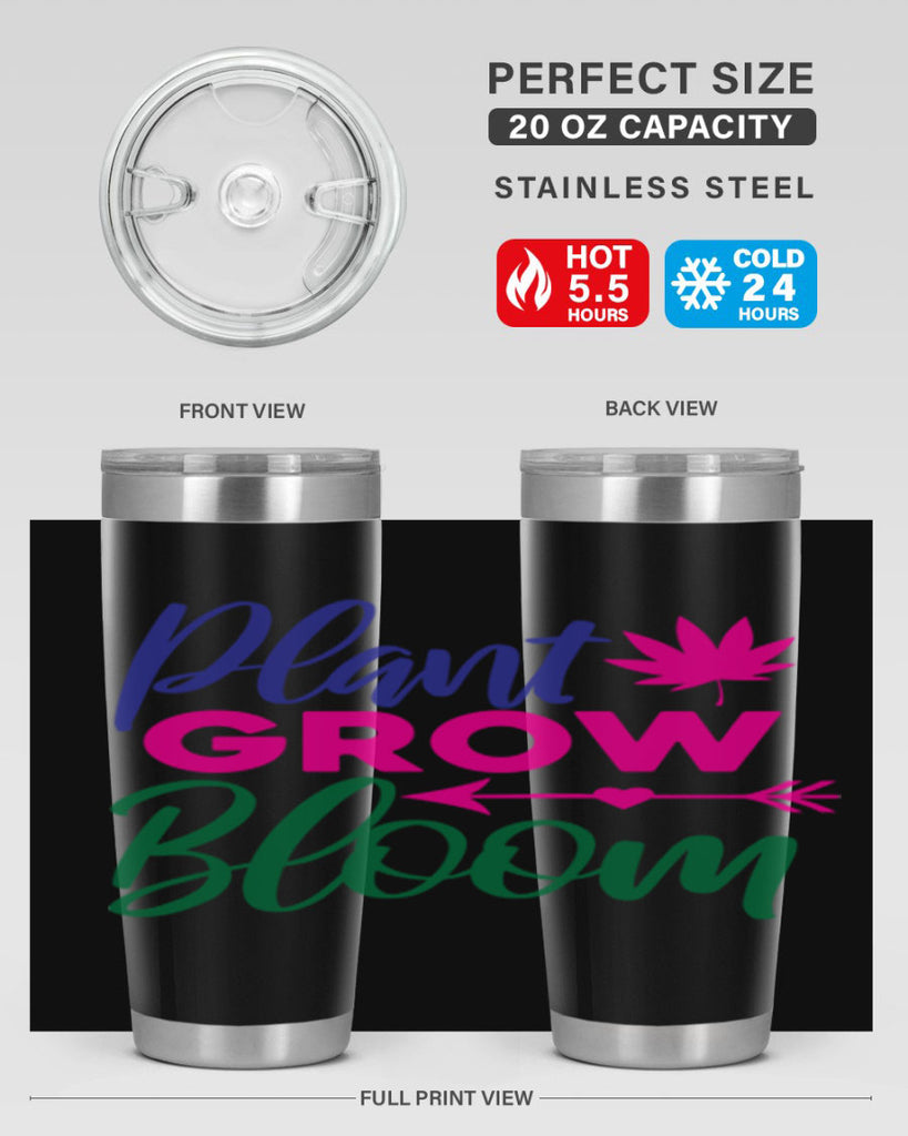 Plant Grow Bloom 389#- spring- Tumbler