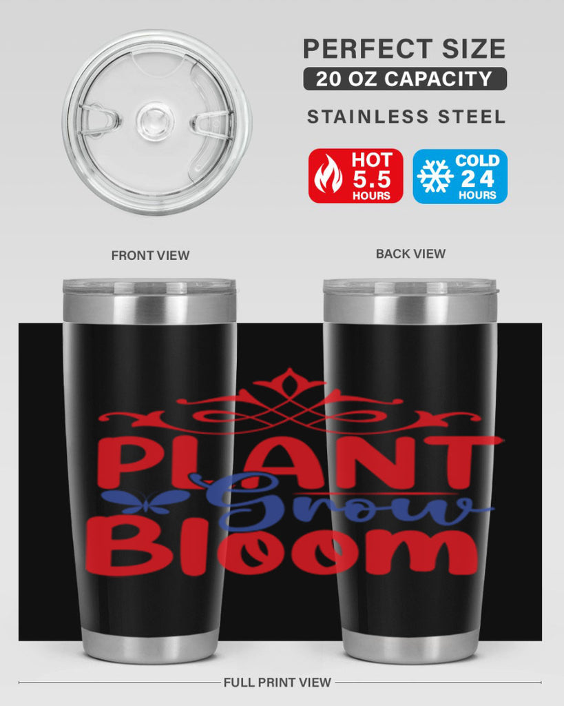 Plant Grow Bloom 392#- spring- Tumbler