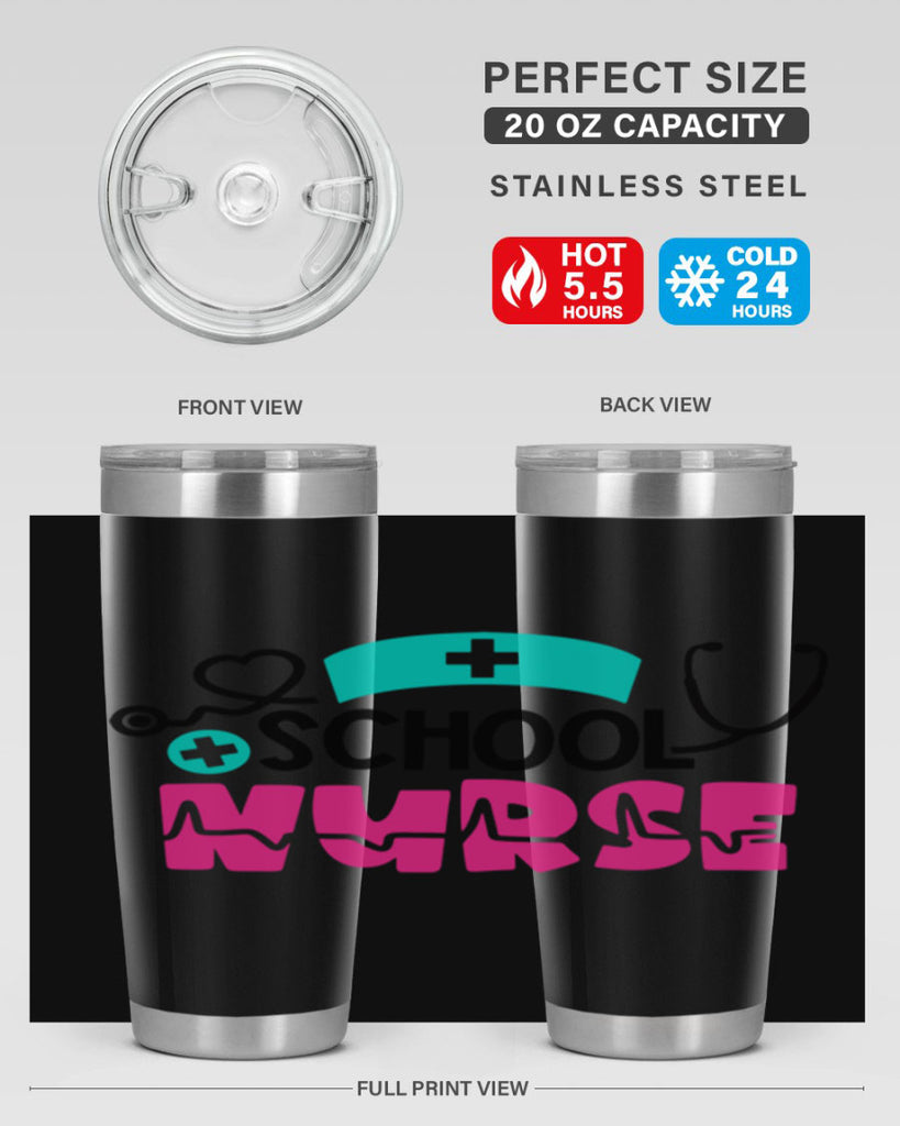 School Nurse Style Style 50#- nurse- tumbler