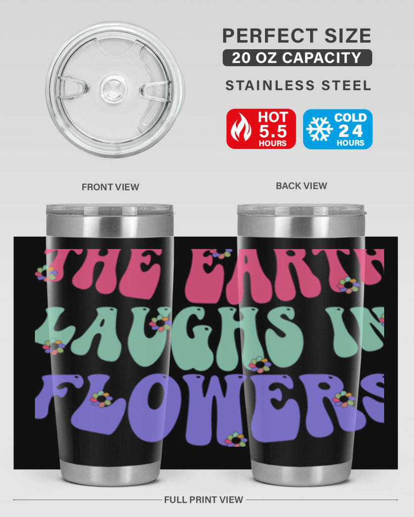 The earth laughs in flowers 532#- spring- Tumbler