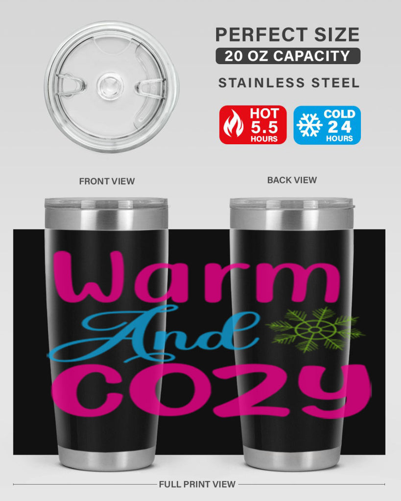 Warm And Cozy 446#- winter- Tumbler