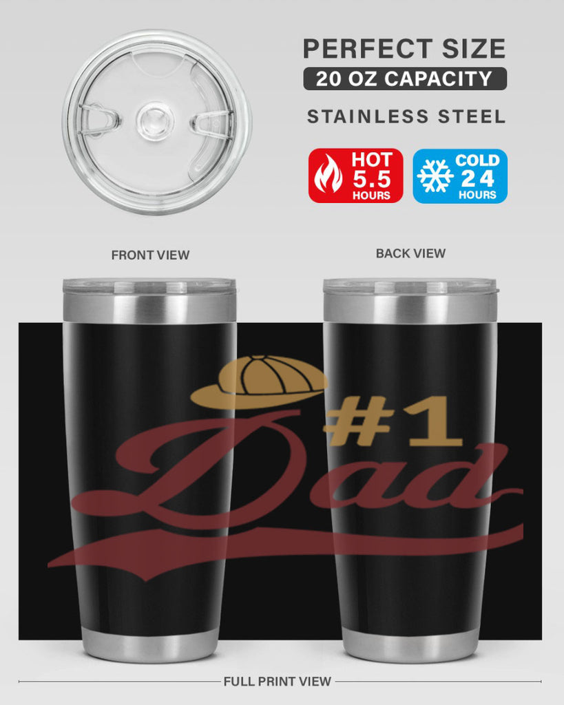 dad 275#- fathers day- Tumbler