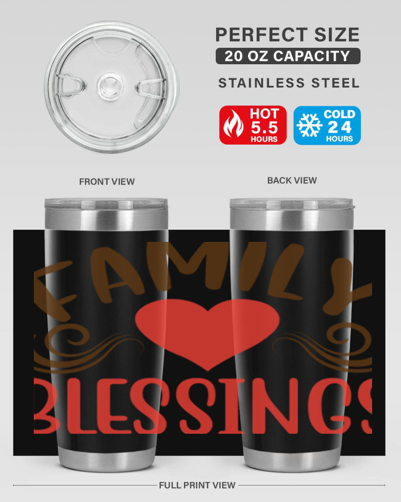 family blessings 169#- fall- Tumbler
