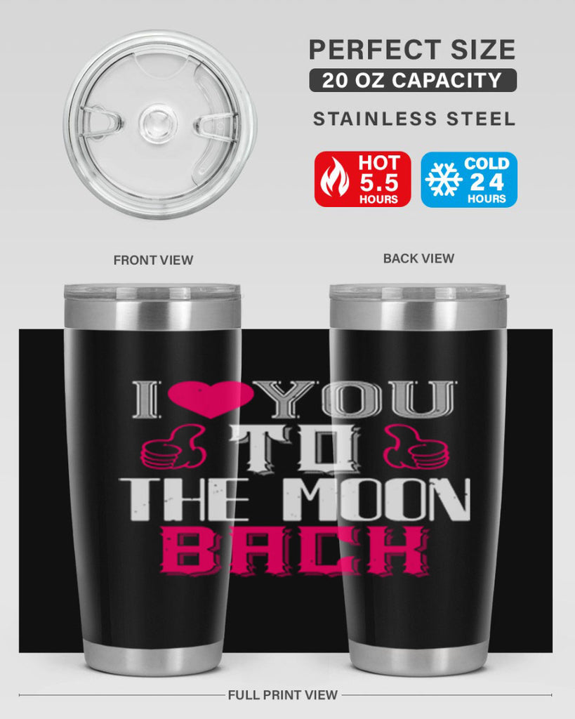 ilove you to the moon beach 49#- valentines day- Tumbler