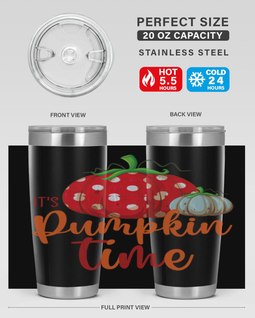 it s pumpkin time 368#- fall- Tumbler