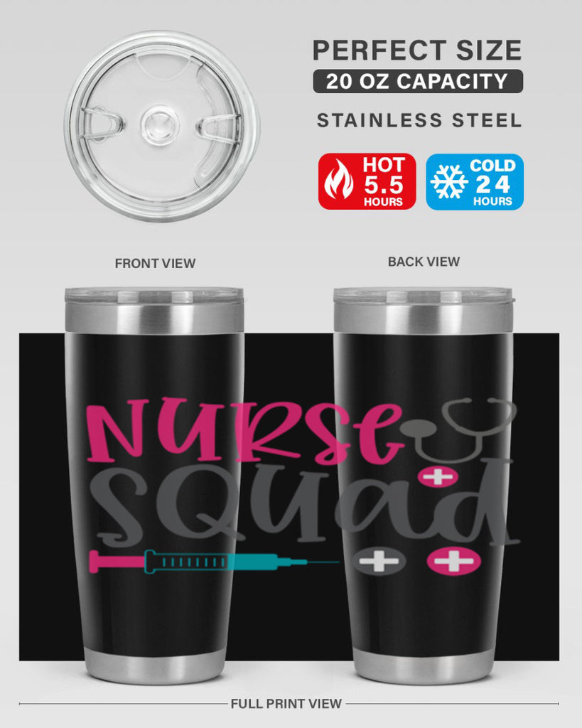 nurse squad Style 373#- nurse- tumbler