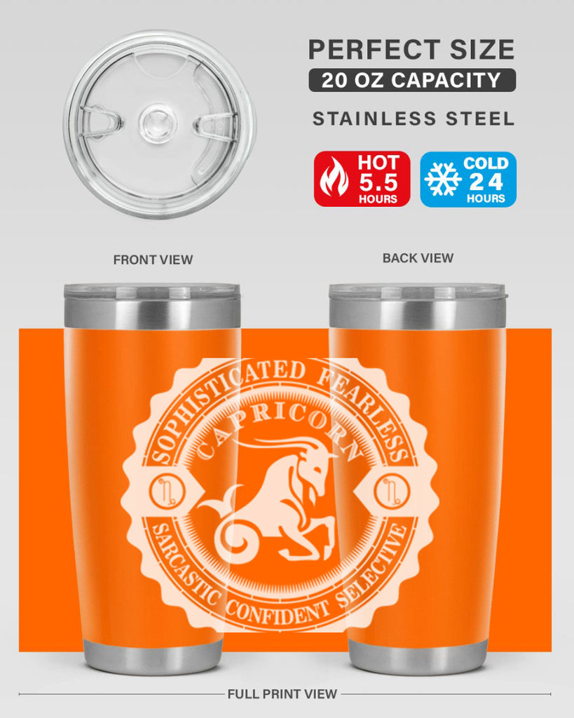 Capricorn 41#- zodiac- Tumbler