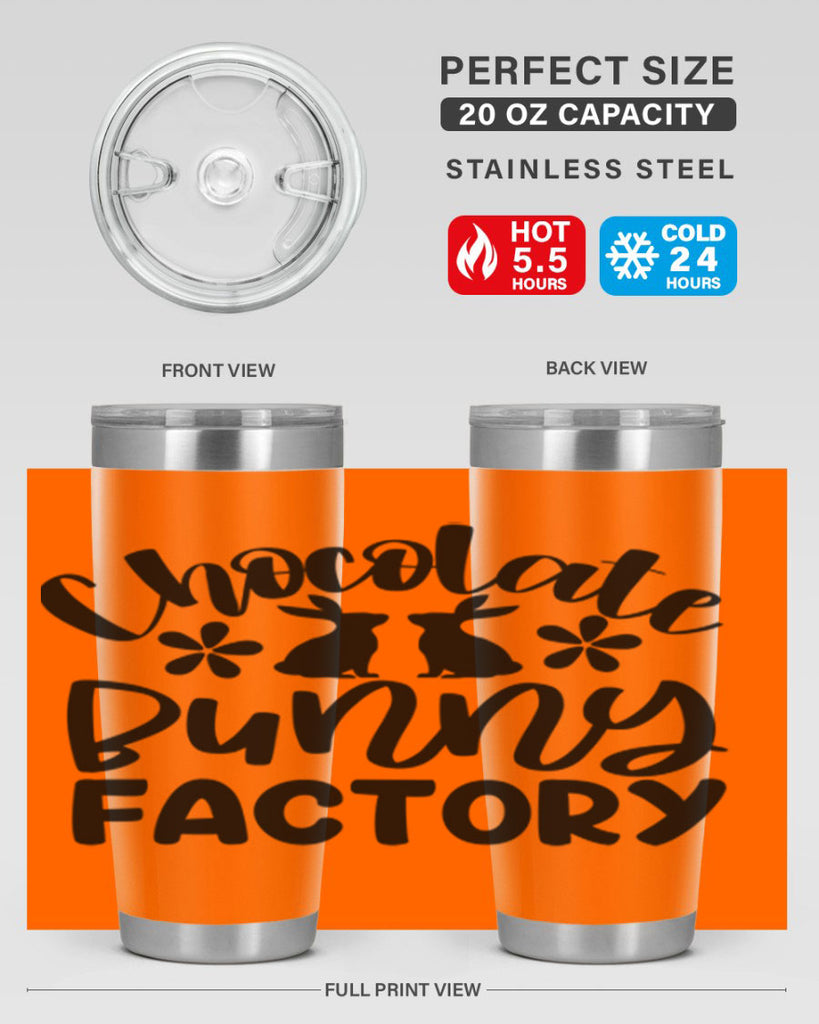 Chocolate bunny factory  110#- spring- Tumbler