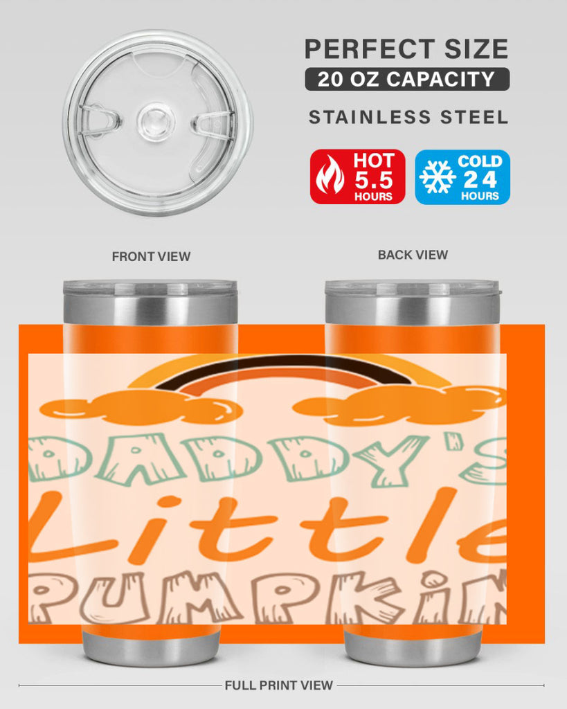 DaddysLittlePumpkindesign 70#- fall- Tumbler
