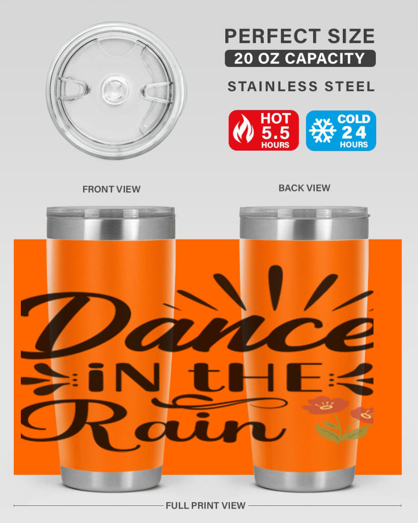 Dance in the Rain  121#- spring- Tumbler