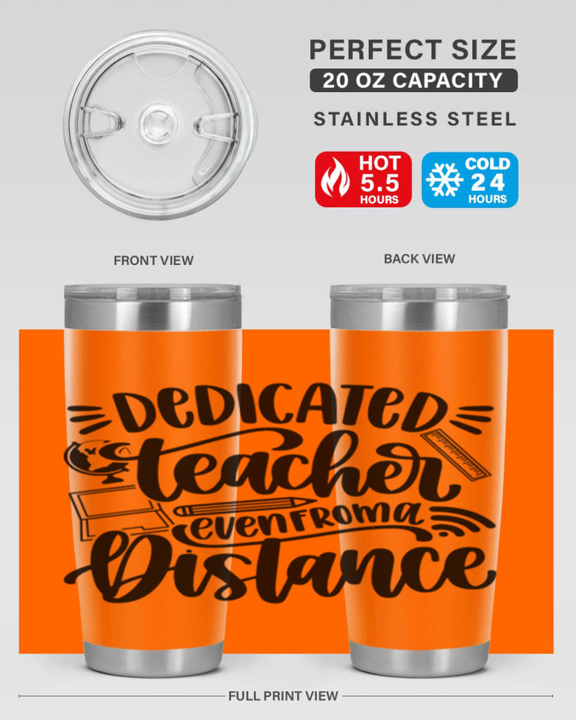 Dedicated Teacher Even Style 79#- teacher- tumbler