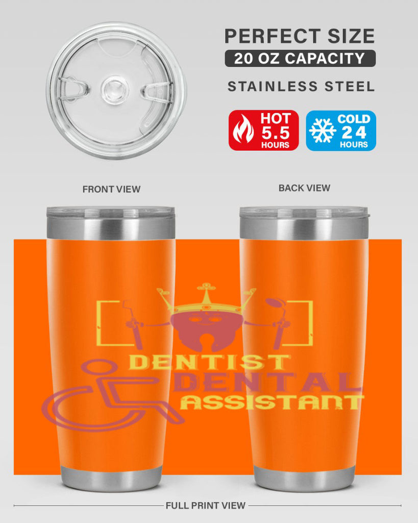 Dentist dental assistant Style 47#- dentist- tumbler