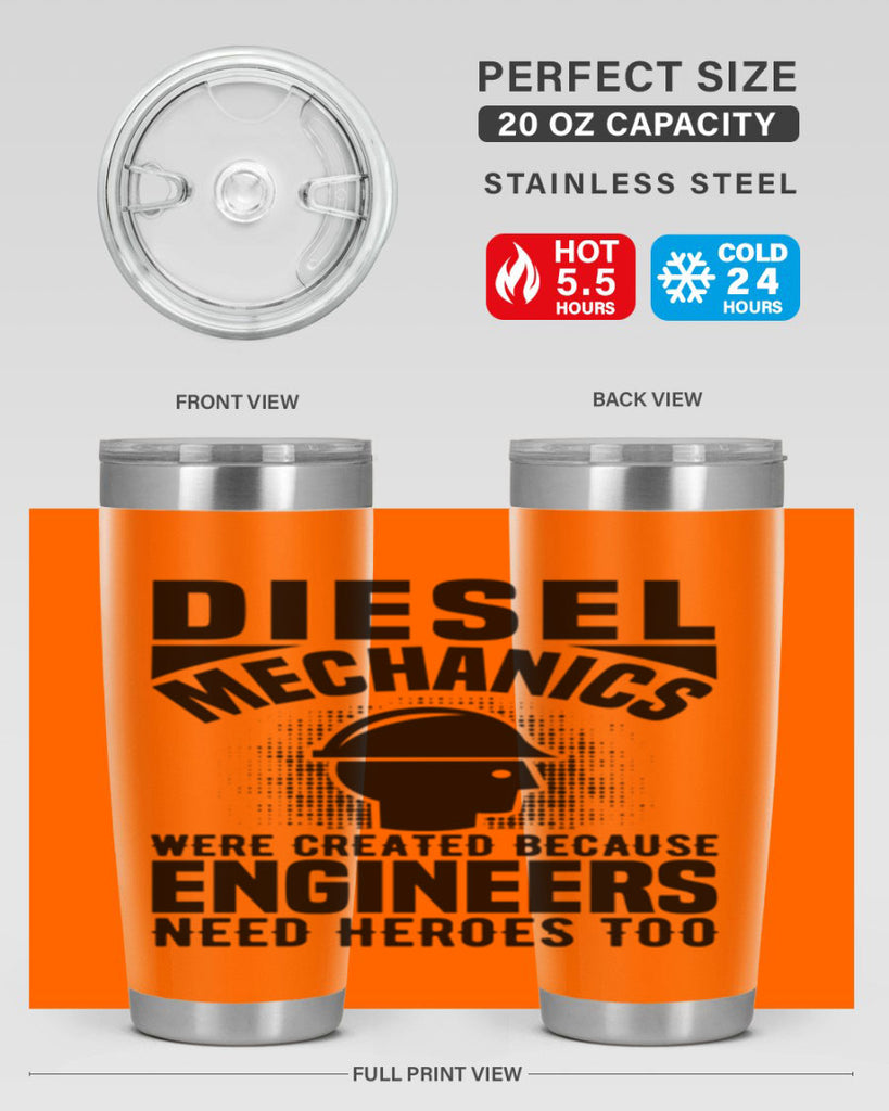 Diesel mechanics Style 19#- engineer- tumbler