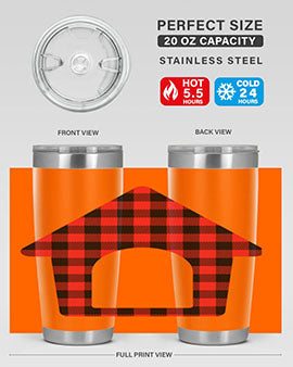 Dog House Style 98#- dog- Tumbler