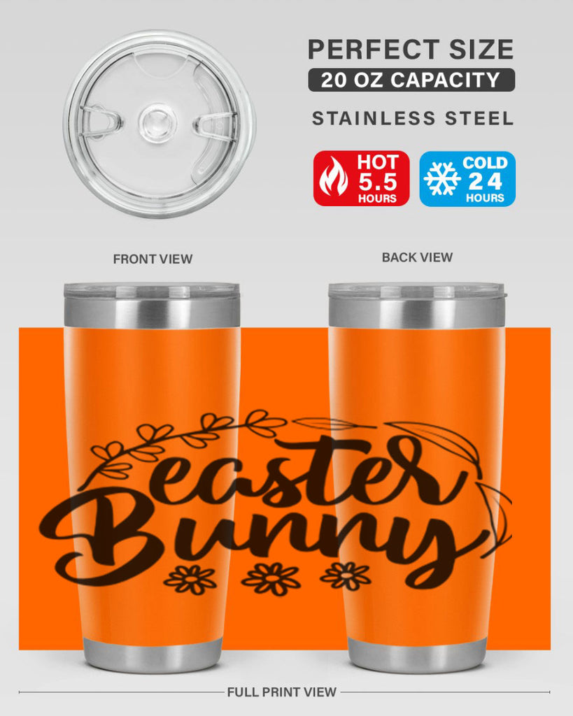 Easter bunny  129#- spring- Tumbler