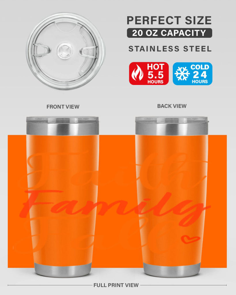 Faith Family Fall Design 81#- fall- Tumbler