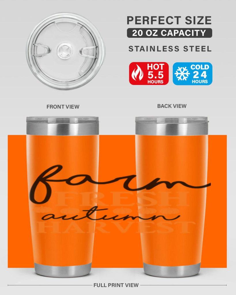 Farm Fresh Autumn Harvest 171#- fall- Tumbler