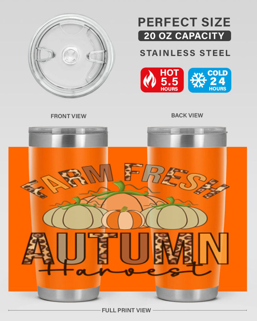 Farm fresh Autumn Harvest 170#- fall- Tumbler