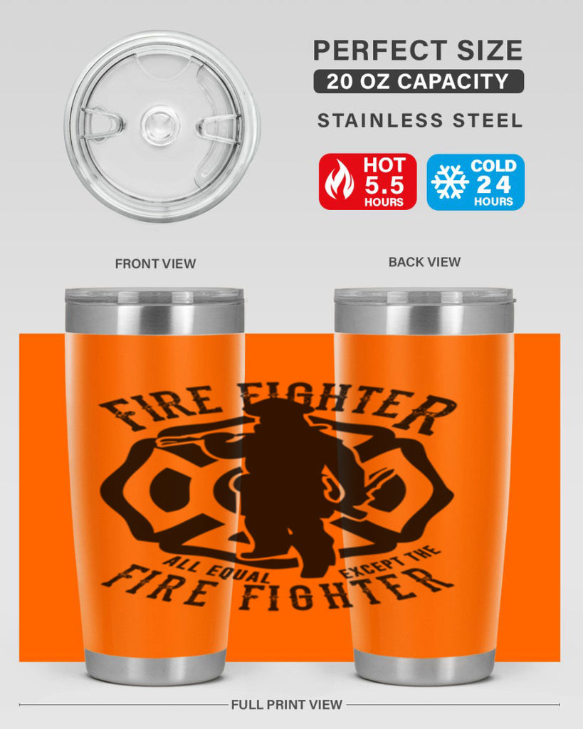 Fire Fighter Style 81#- fire fighter- tumbler